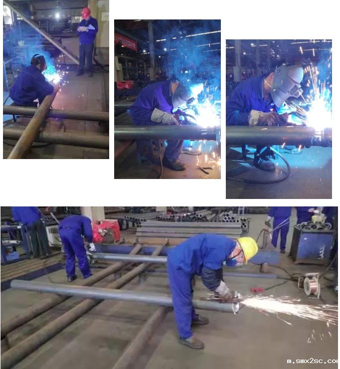 密冲床焊接技能比武